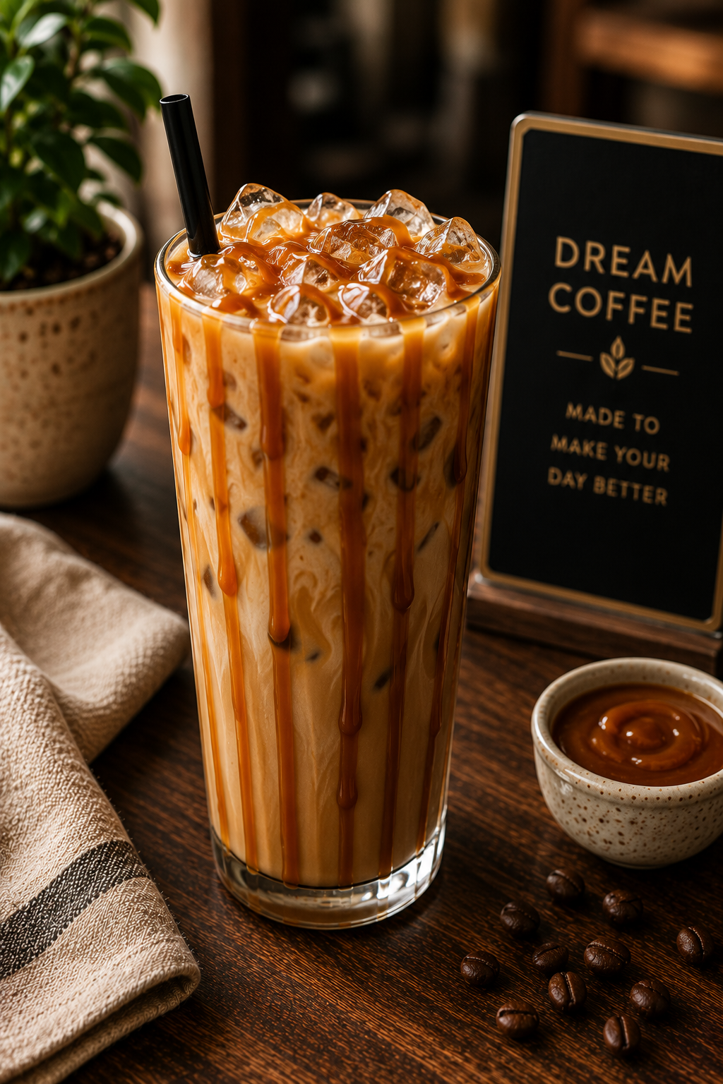 Iced Caramel Coffee